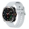 Solid color siliconen band - Lichtgrijs - Samsung Galaxy Watch Ultra - 47mm