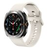 Solid color siliconen band - Sterrenlicht - Samsung Galaxy Watch Ultra - 47mm