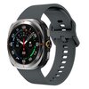 Solid color siliconen band - Donkergrijs - Samsung Galaxy Watch Ultra - 47mm