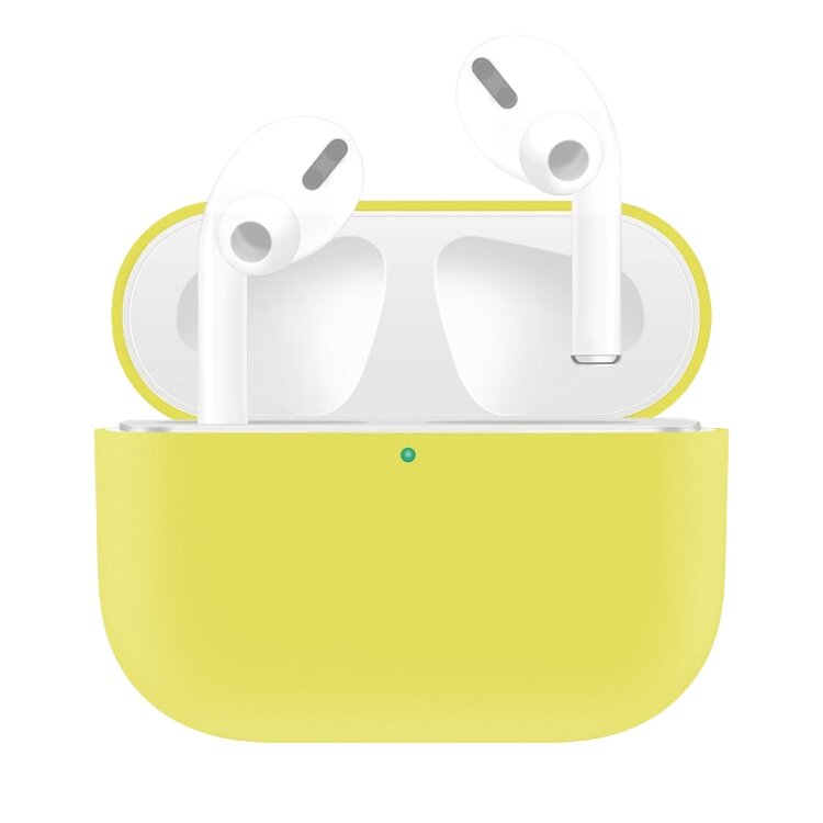 AirPods Pro / AirPods Pro 2 Solid series - Siliconen hoesje - Geel
