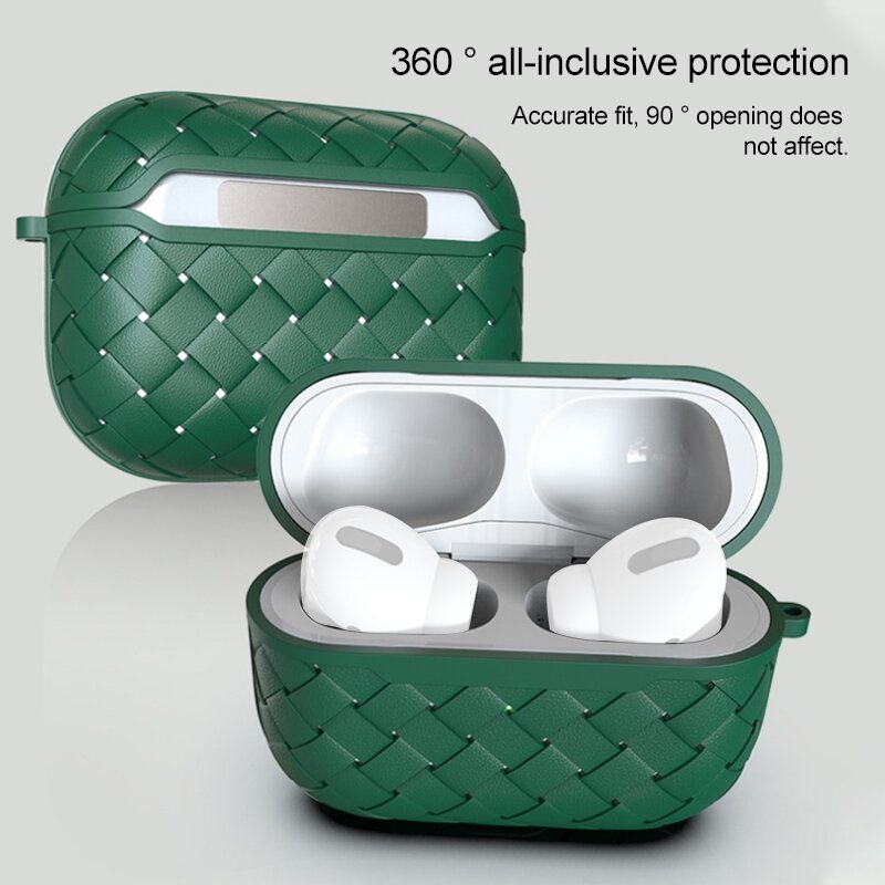AirPods Pro / AirPods Pro 2 Weefpatroon - hardcase - Groen