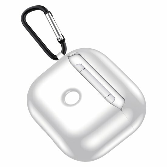 AirPods 3 hoesje - TPU - Electroplating series - Wit