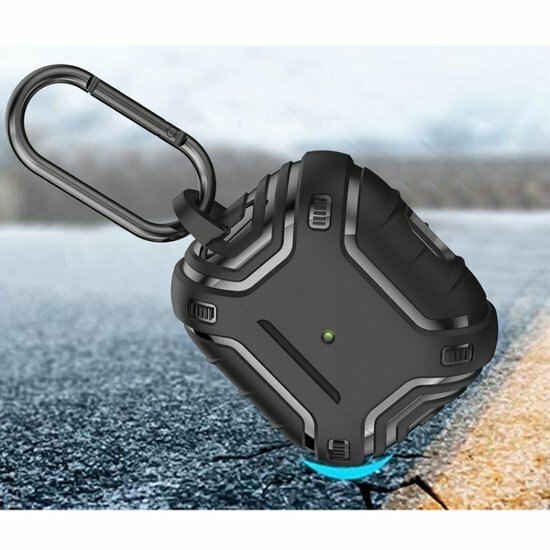 AirPods 3 hoesje - TPU - Alien series - Zwart