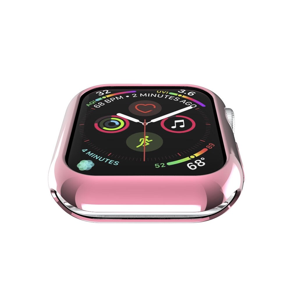 Siliconen case 38mm - Roze - Geschikt voor Apple Watch 38mm