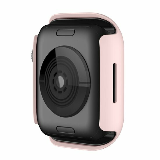 Apple Watch 45mm Hard case (open front) - Roze - Geschikt voor Apple Watch 45mm