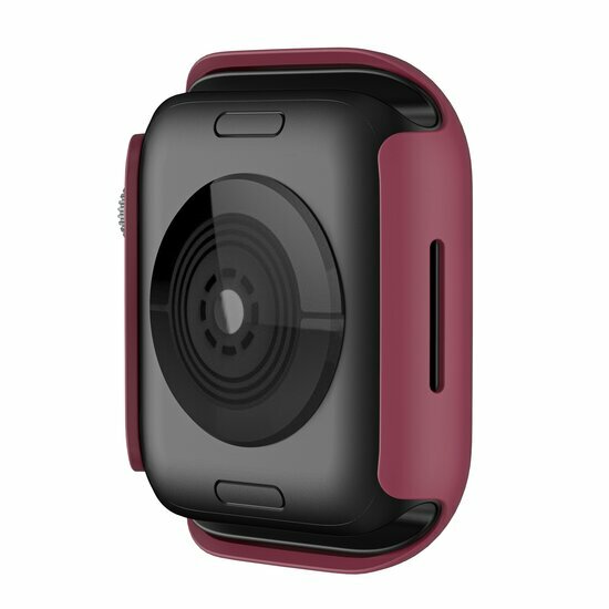 Apple Watch 45mm Hard case (open front) - Bordeaux - Geschikt voor Apple Watch 45mm