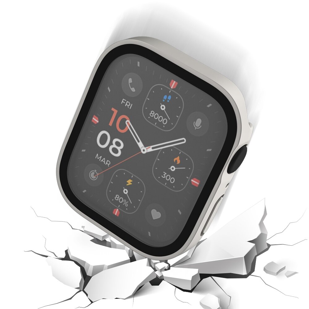 Hard case 45mm - Starlight - Geschikt voor Apple Watch 45mm