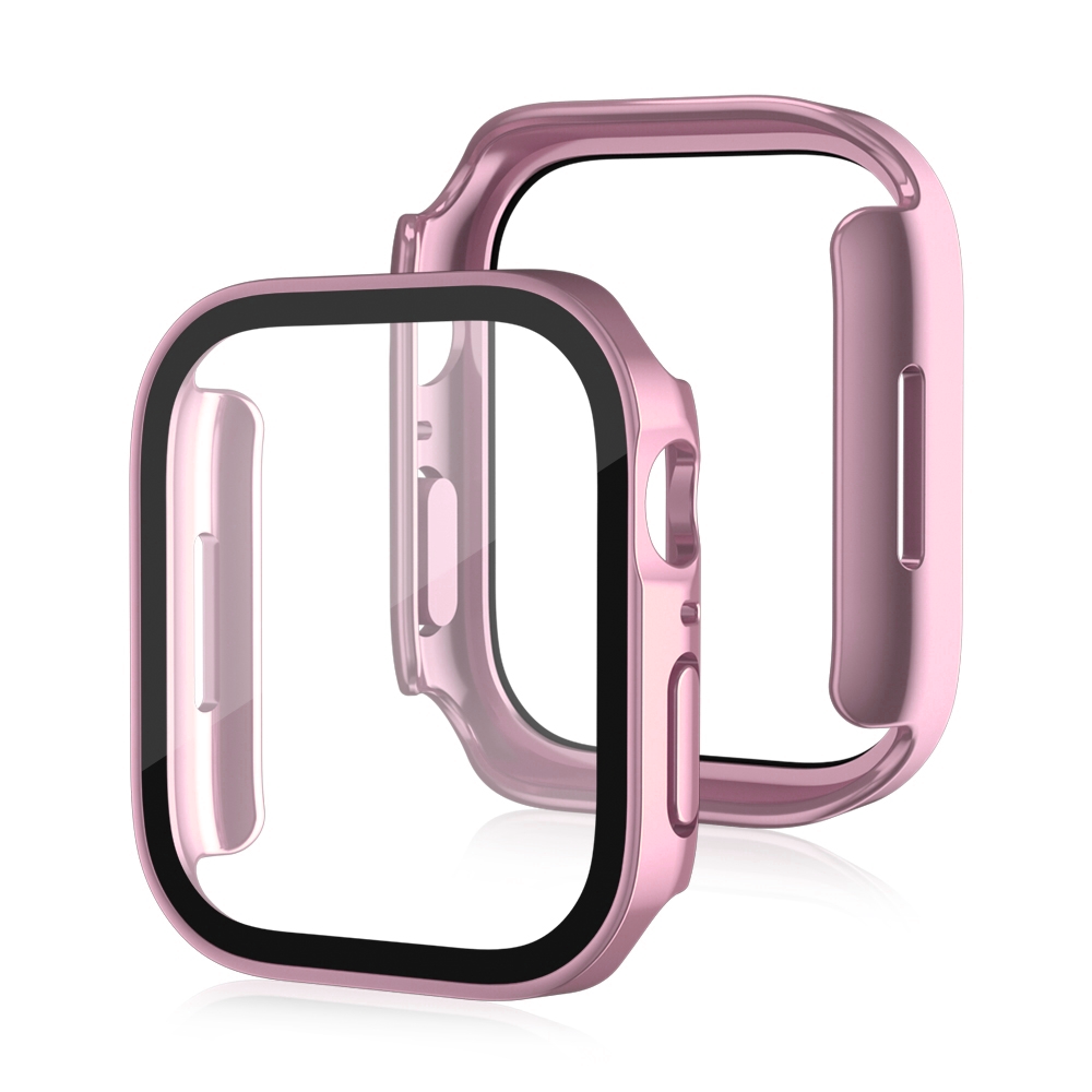 Hard case 45mm - Ros&eacute; goud - Geschikt voor Apple Watch 45mm