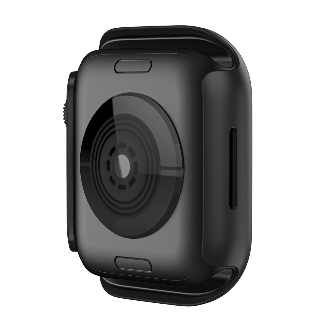 Apple Watch 41mm Hard case (open front) - Zwart - Geschikt voor Apple Watch 41mm