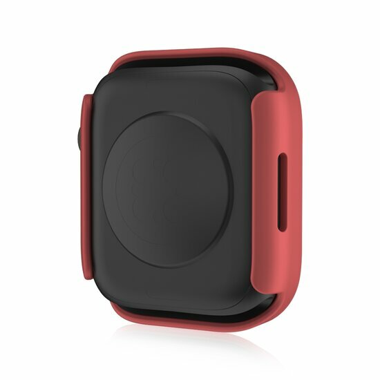 Hard case 41mm - Rood - Geschikt voor Apple Watch 41mm