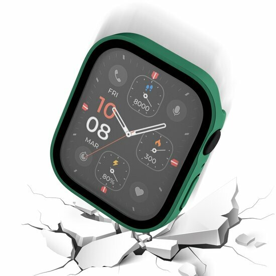 Hard case 41mm - Groen - Geschikt voor Apple Watch 41mm