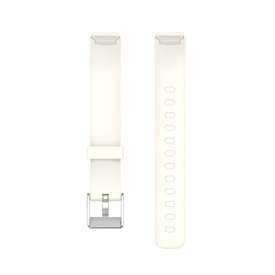 Fitbit Luxe - Sportbandje met gesp - Maat: Small - Ecru