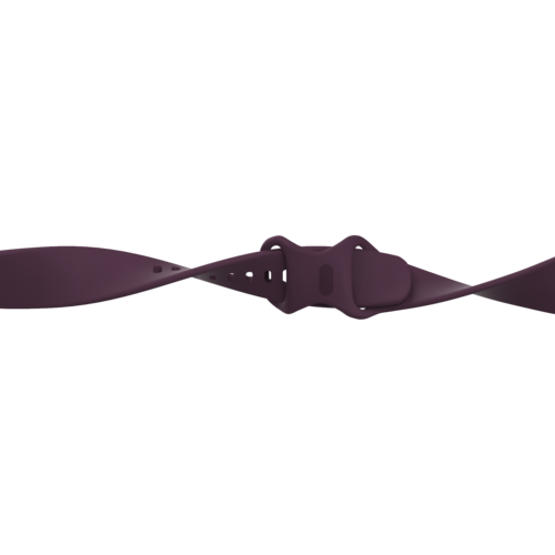 Fitbit Versa 3 &amp; 4 / Sense 1 &amp; 2 Sportbandje - Paars - Maat: M/L