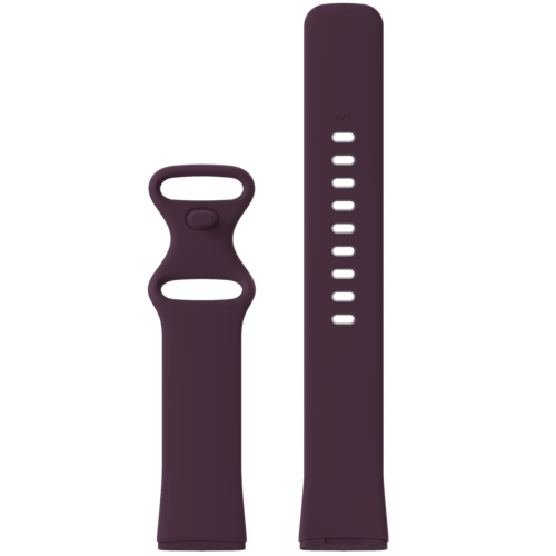 Fitbit Versa 3 &amp; 4 / Sense 1 &amp; 2 Sportbandje - Paars - Maat: M/L