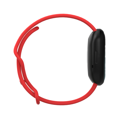 Fitbit Versa 3 &amp; 4 / Sense 1 &amp; 2 Sportbandje - Rood - Maat: S/M