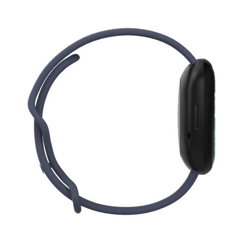 Fitbit Versa 3 &amp; 4 / Sense 1 &amp; 2 Sportbandje - Grijsblauw - Maat: S/M