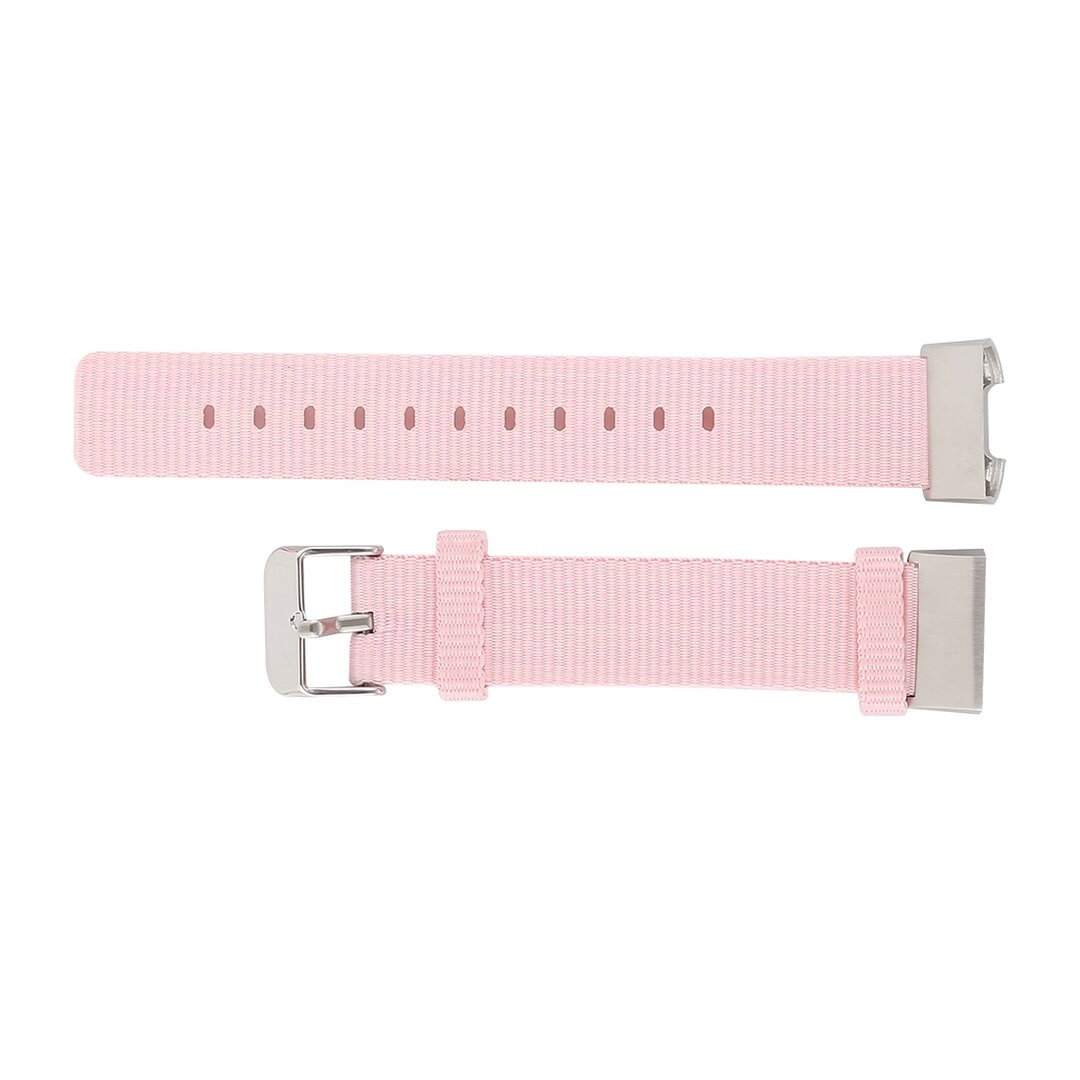 Fitbit Charge 3 &amp; 4 nylon bandje - Roze