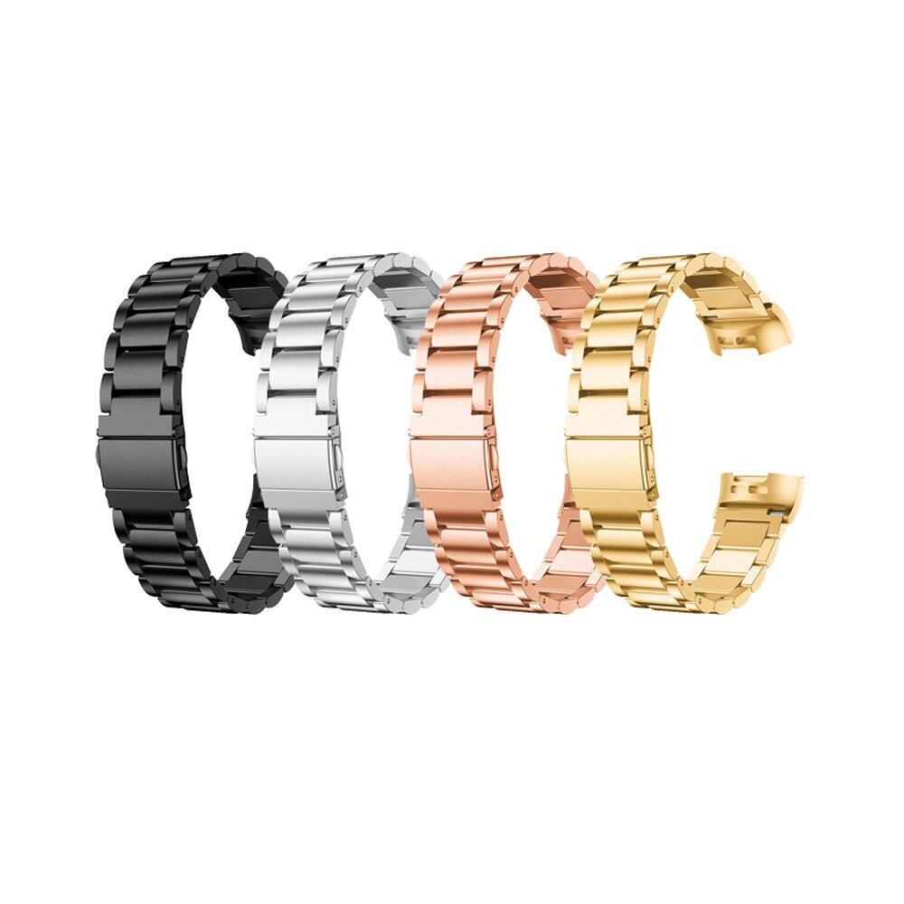 Fitbit Charge 3 &amp; 4 metalen bandje - Goud