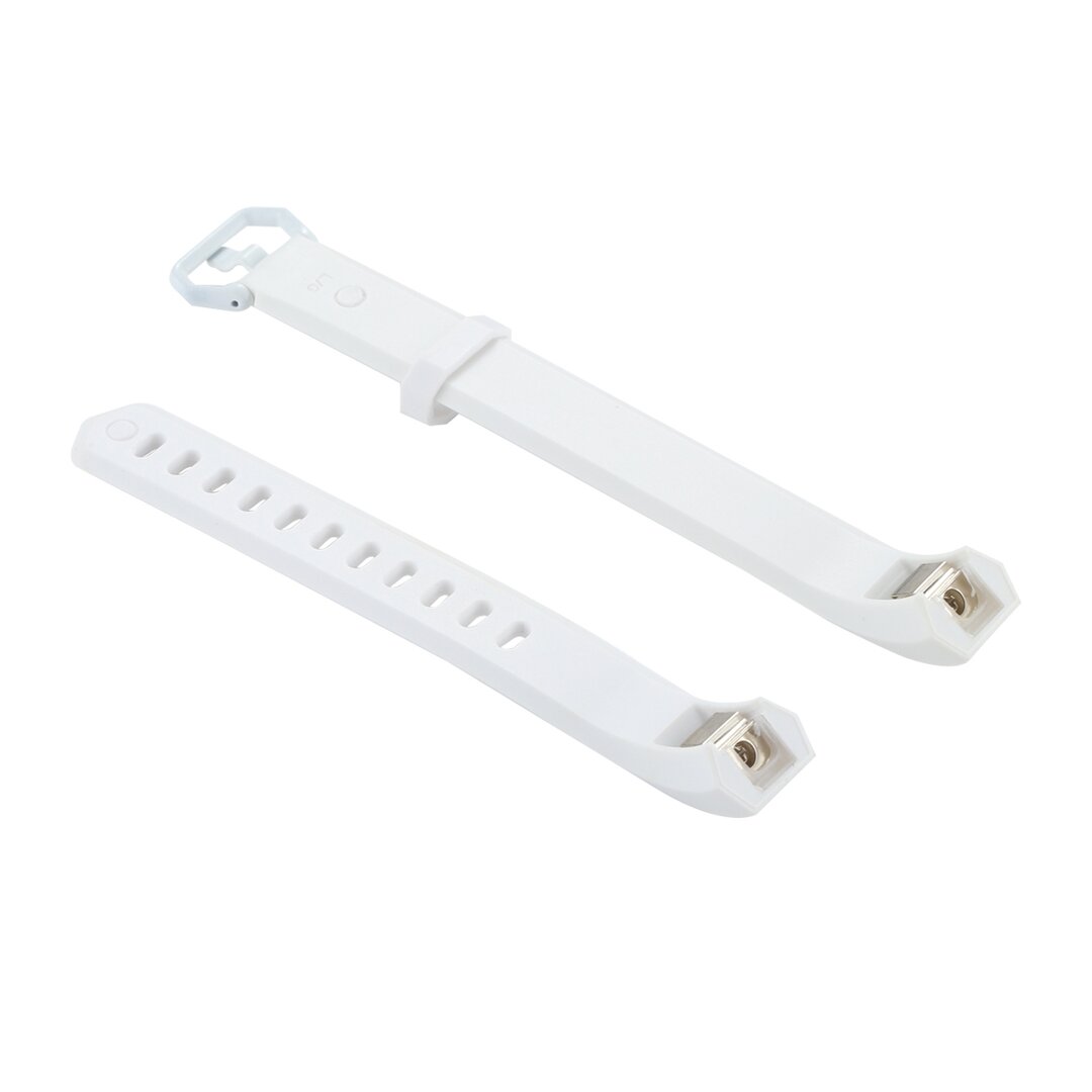 FitBit Alta HR siliconen bandje met gesp - Maat: Large- Wit