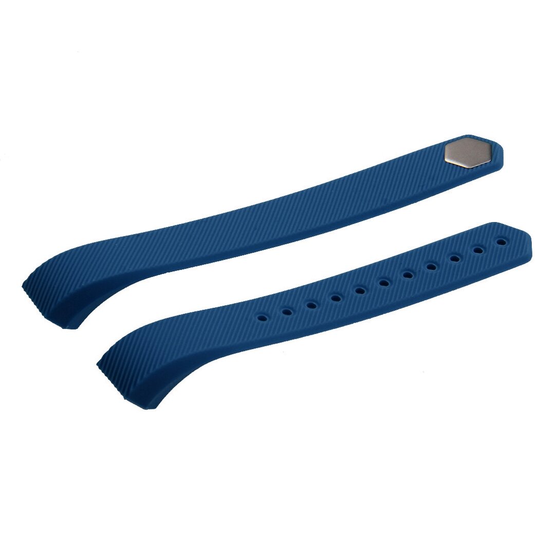 Fitbit Alta siliconen bandje, Maat: Large, Lengte: 22CM - Blauw
