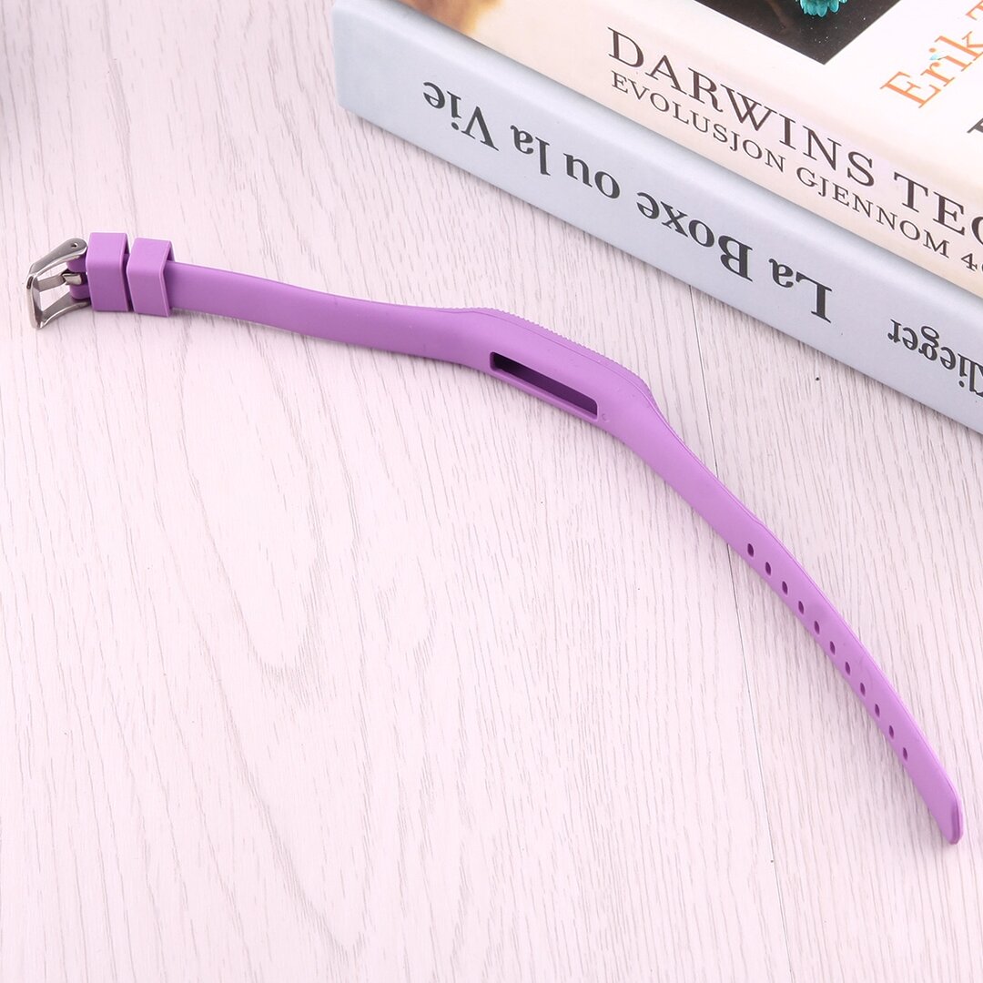 Fitbit Flex 2 siliconen bandje, Lengte: 25CM - Paars