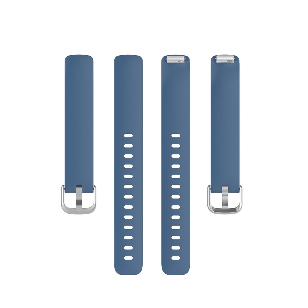 Fitbit Inspire 2 &amp; Ace 3 - Sportbandje met gesp - Maat: Small - Blauw