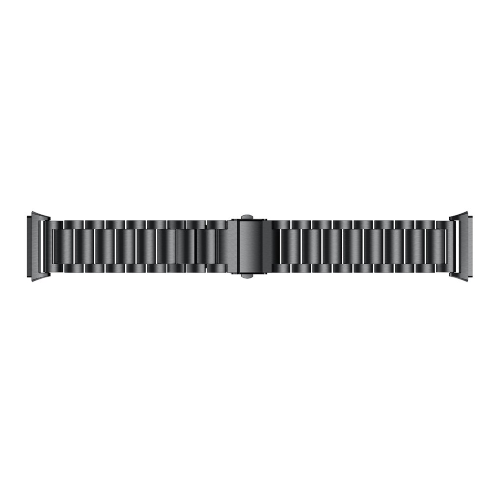 Fitbit Ionic - Schakelarmband Stainless Steel bandje - Zwart