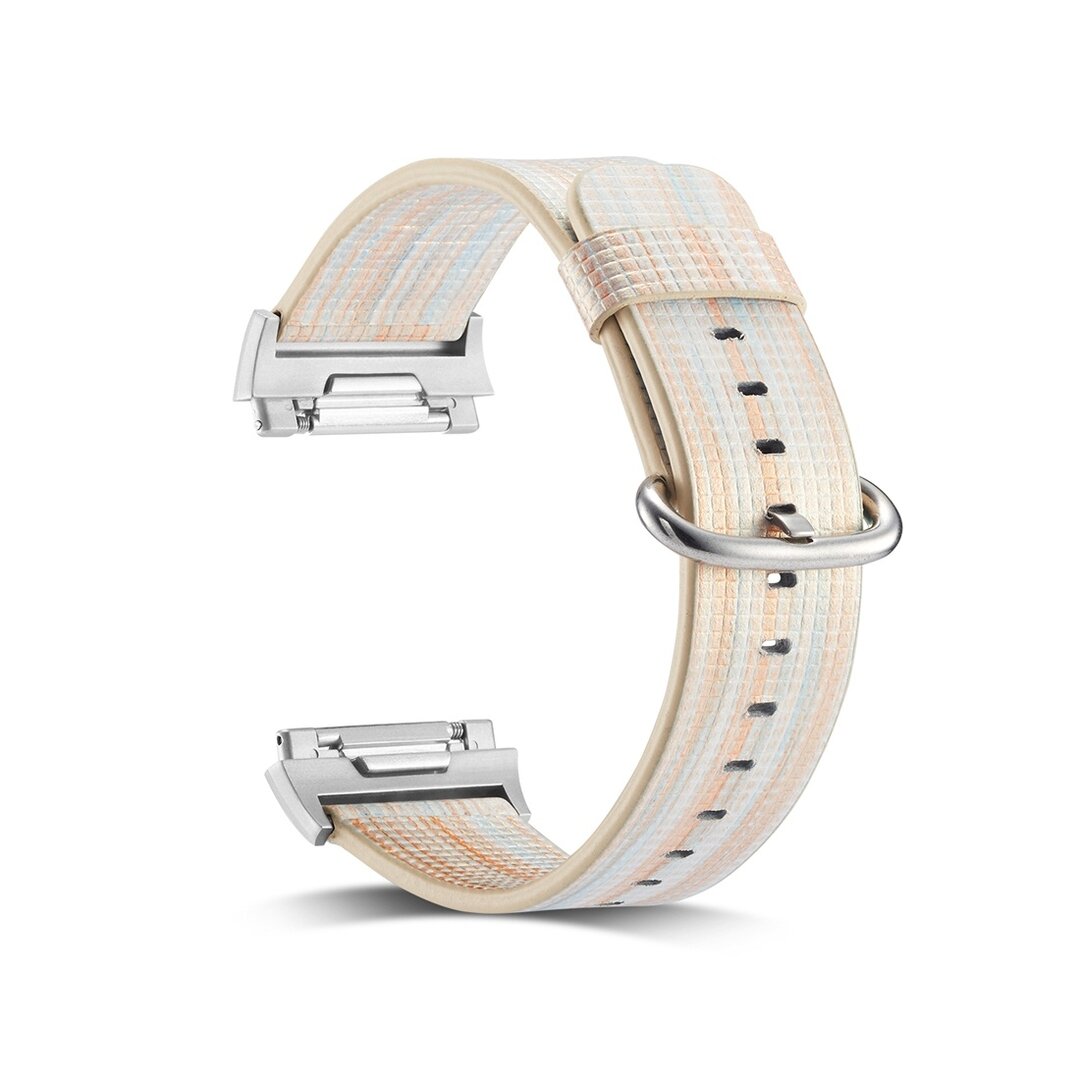 Fitbit Ionic TPU bandje - Zalm / Wit