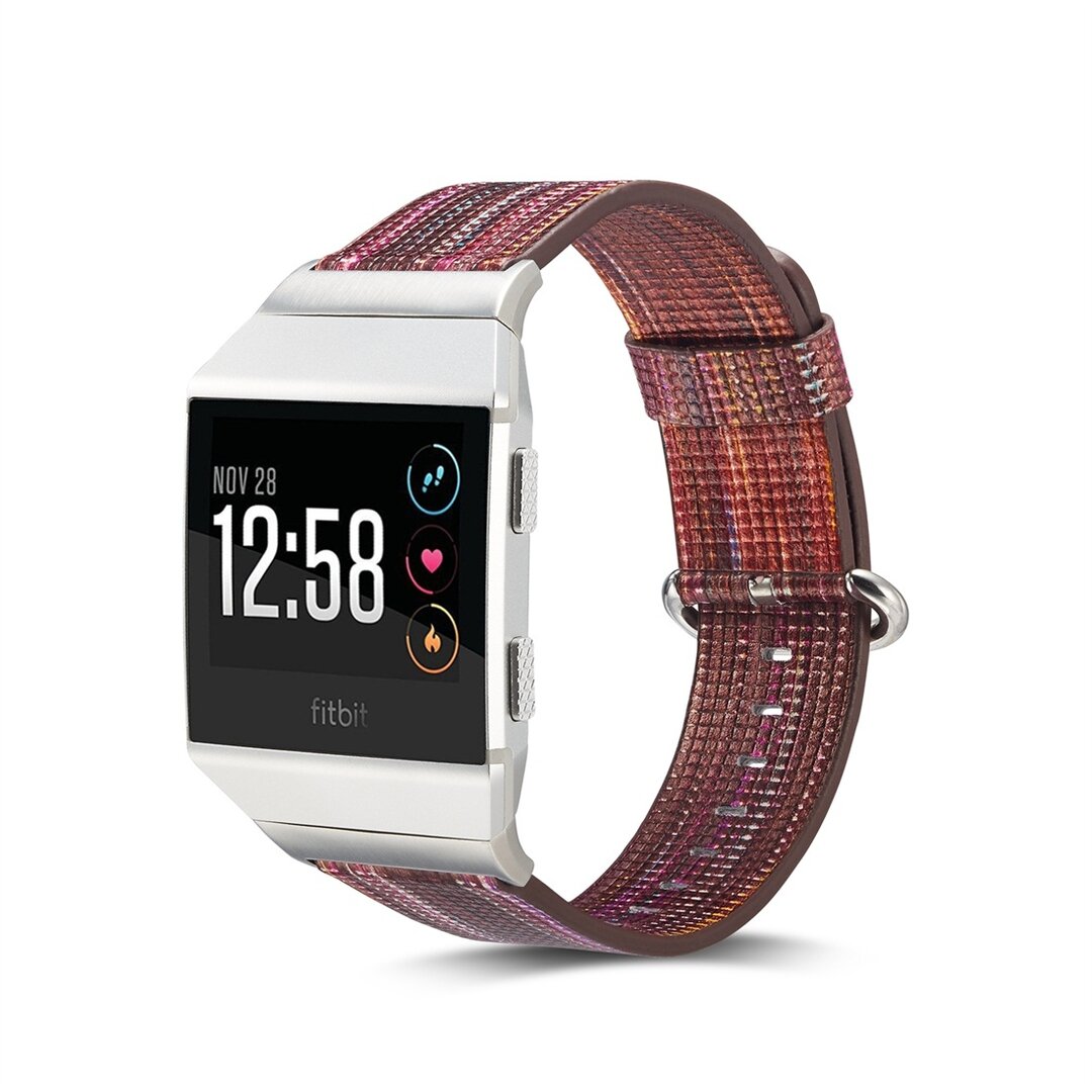 Fitbit Ionic TPU bandje - Bordeaux / Bruin