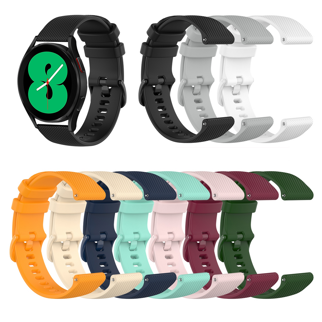 Sportband met motief - Lichtroze - Samsung Galaxy Watch 4 - 40mm &amp; 44mm