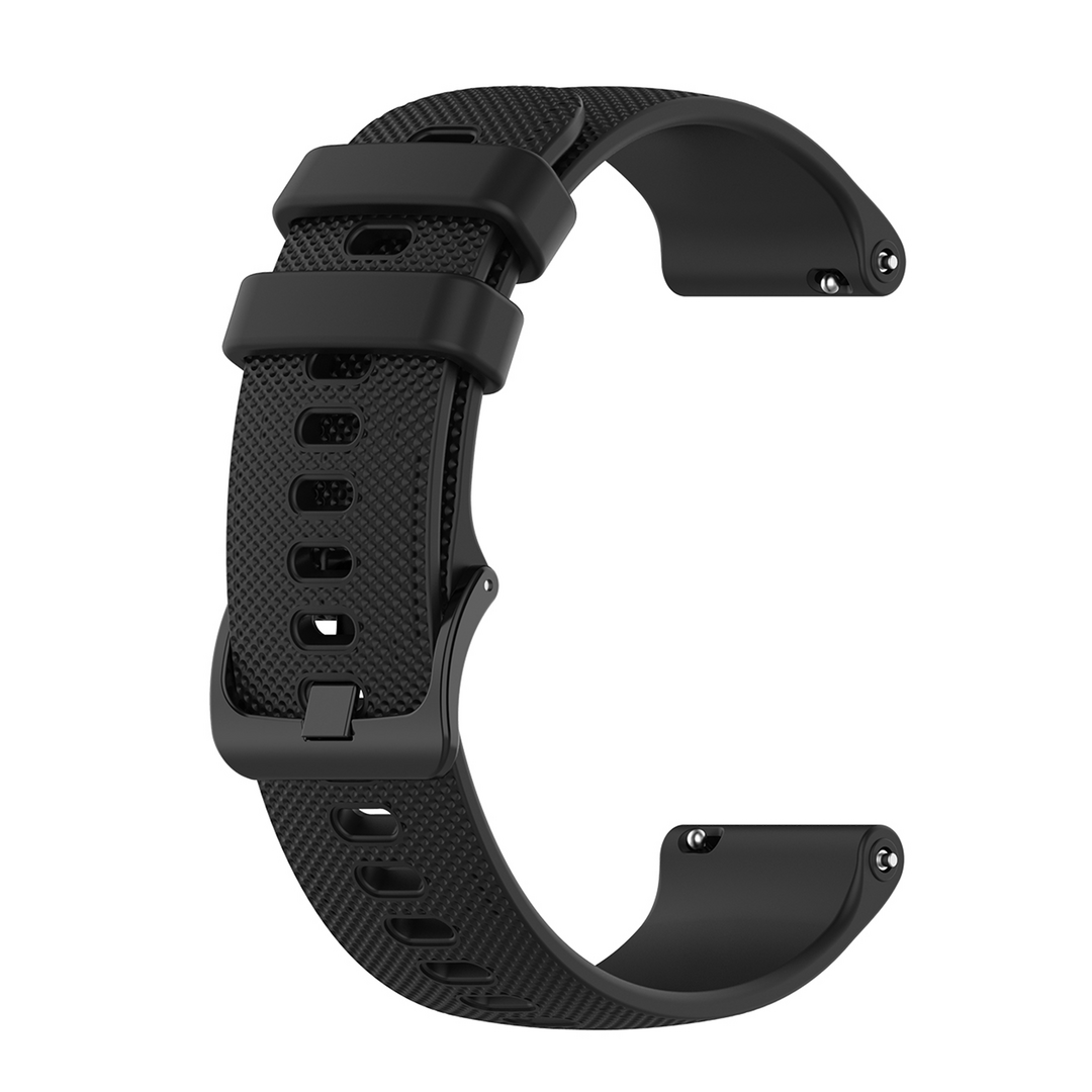 Sportband met motief - Zwart - Samsung Galaxy Watch 4 - 40mm &amp; 44mm