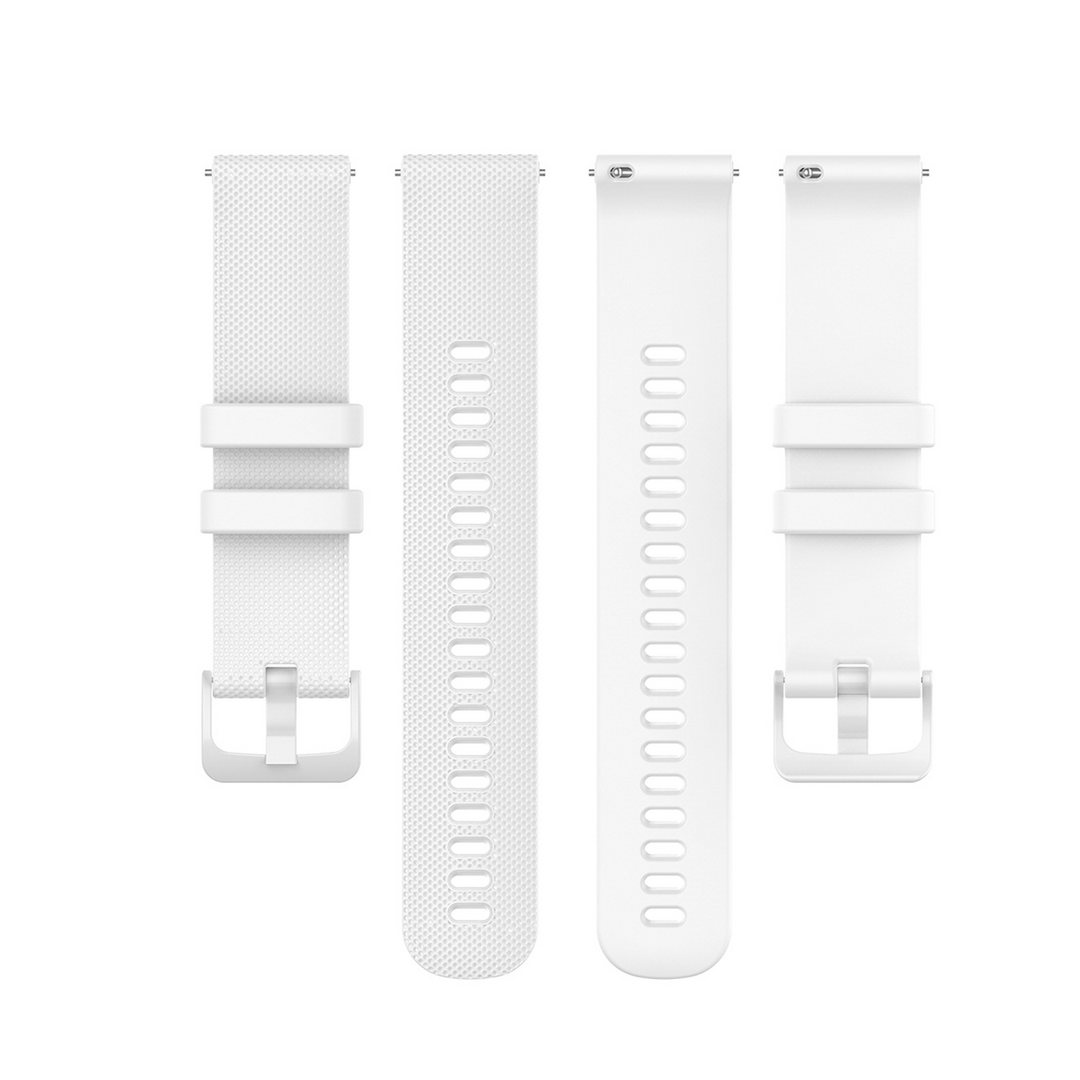 Sportband met motief - Wit - Samsung Galaxy Watch 4 - 40mm &amp; 44mm