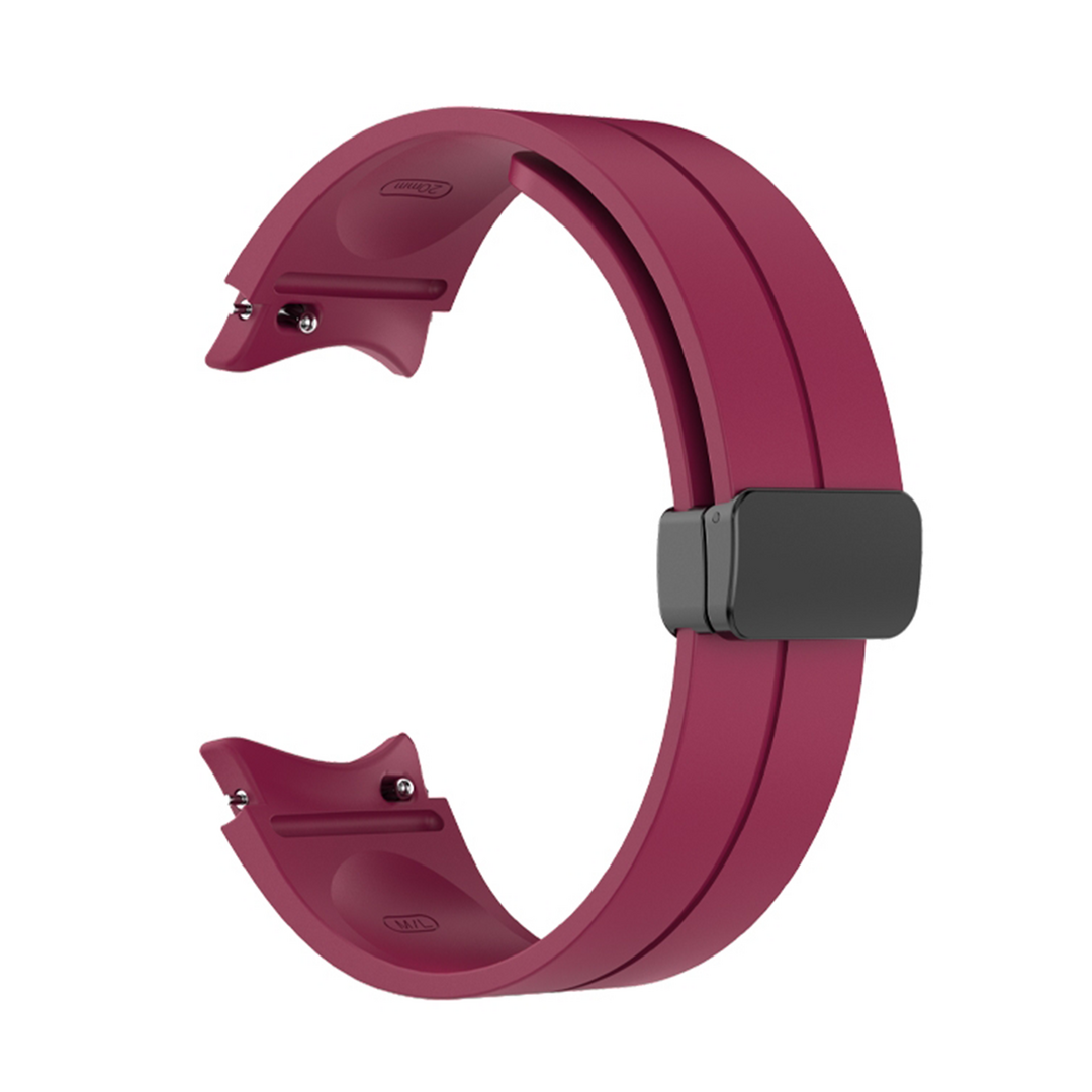 D-buckle sportbandje - Bordeaux - Samsung Galaxy Watch 4 - 40mm &amp; 44mm