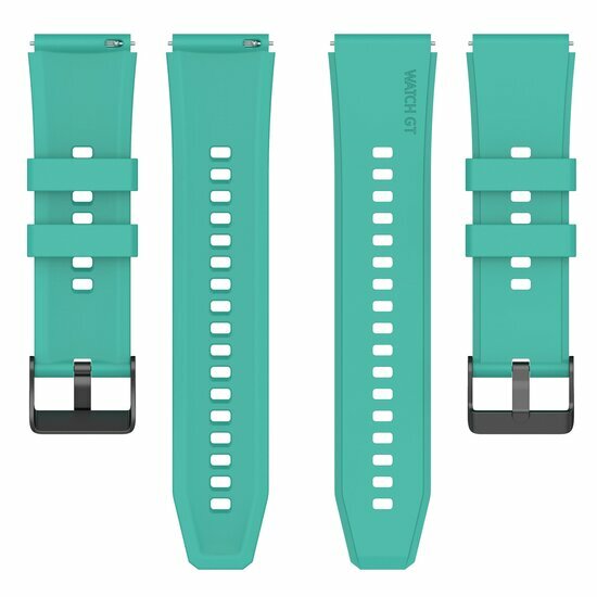 Siliconen gesp bandje - Turquoise - Samsung Galaxy Watch 3 - 41mm