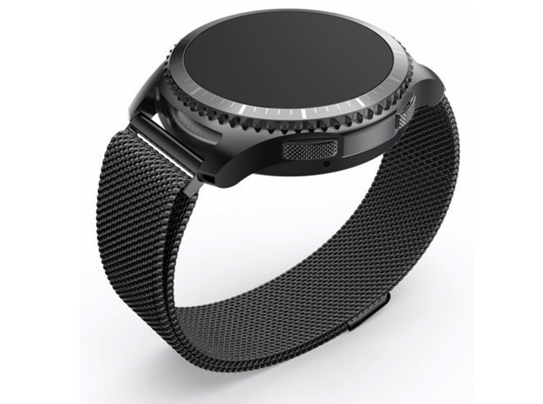 Samsung Gear S3 Milanese bandje - zwart