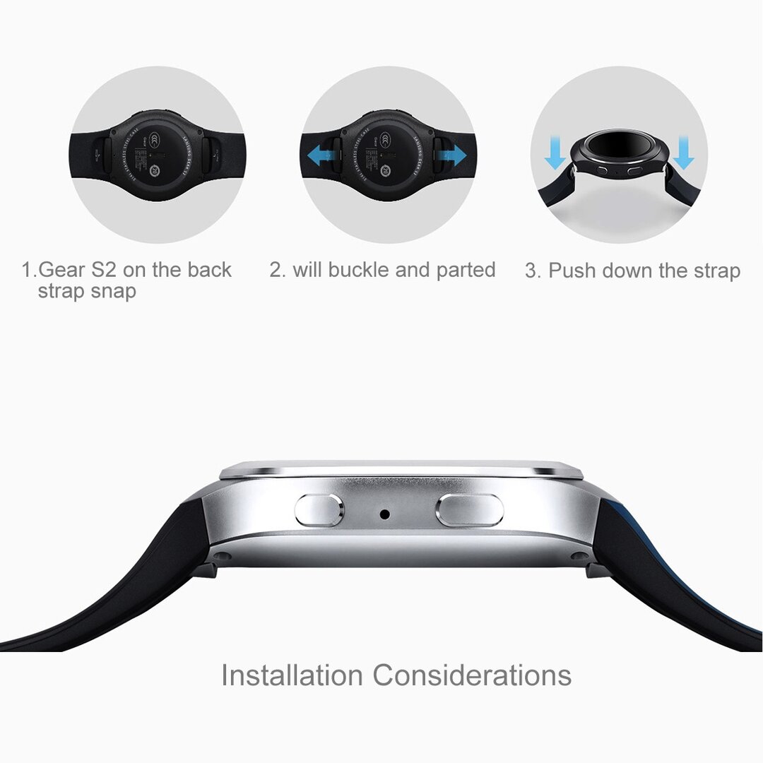 Samsung Gear S2 sport bandje - Wit