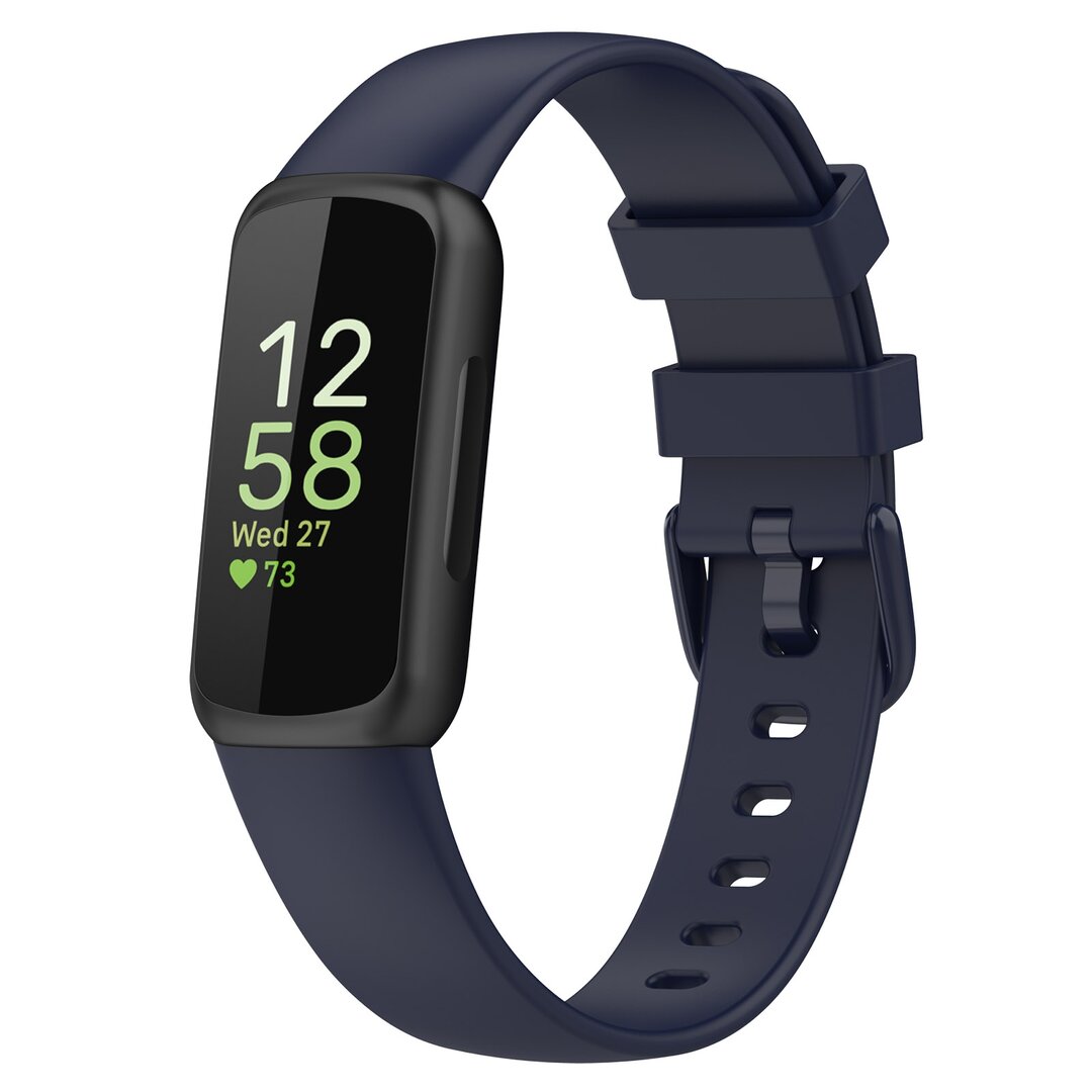 Fitbit Inspire 3 - Sportbandje met gesp - Maat: Large - Donkerblauw