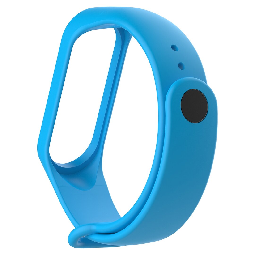 Xiaomi Mi band 3 / 4 / 5 / 6 / 7 bandje OneColor - Blauw