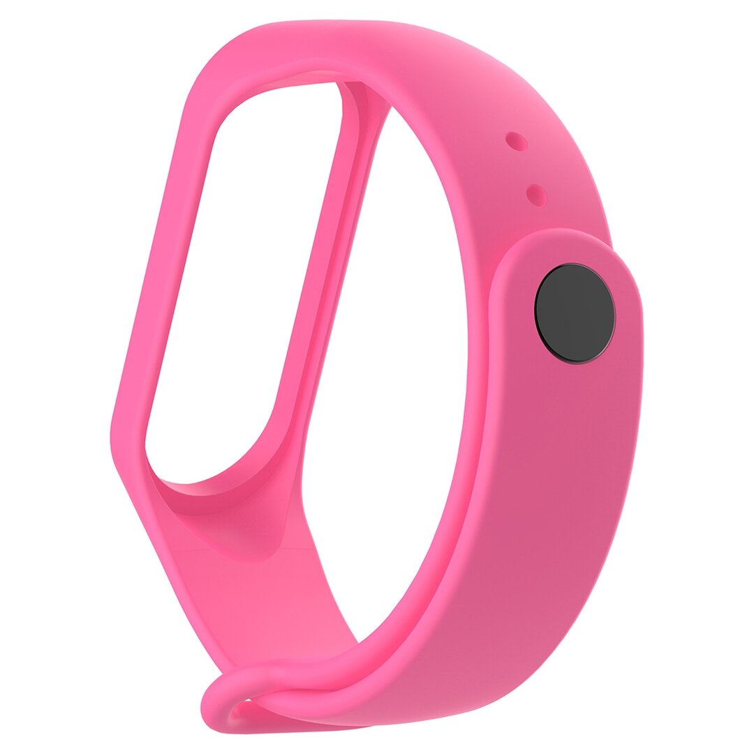 Xiaomi Mi band 3 / 4 / 5 / 6 / 7 bandje OneColor - Roze