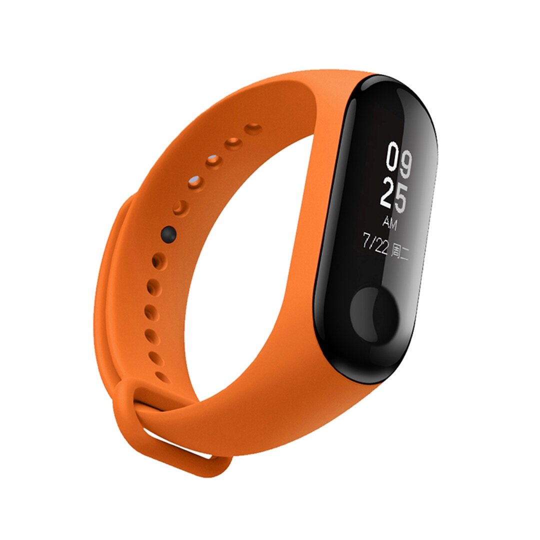 Xiaomi Mi band 3 / 4 / 5 / 6 / 7 bandje OneColor - Oranje