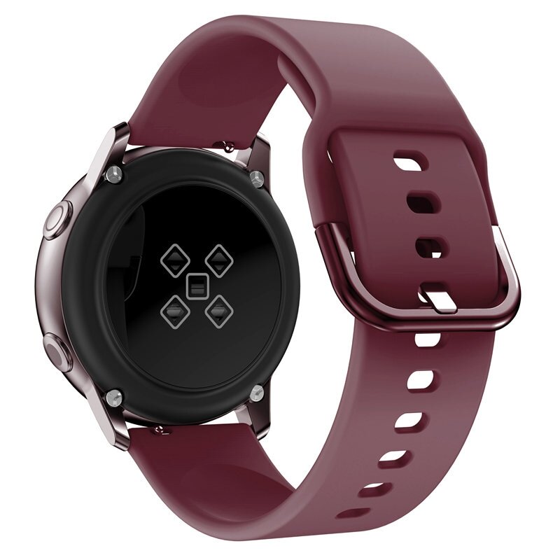 Siliconen sportband - Bordeaux - Samsung Galaxy Watch 3 - 45mm