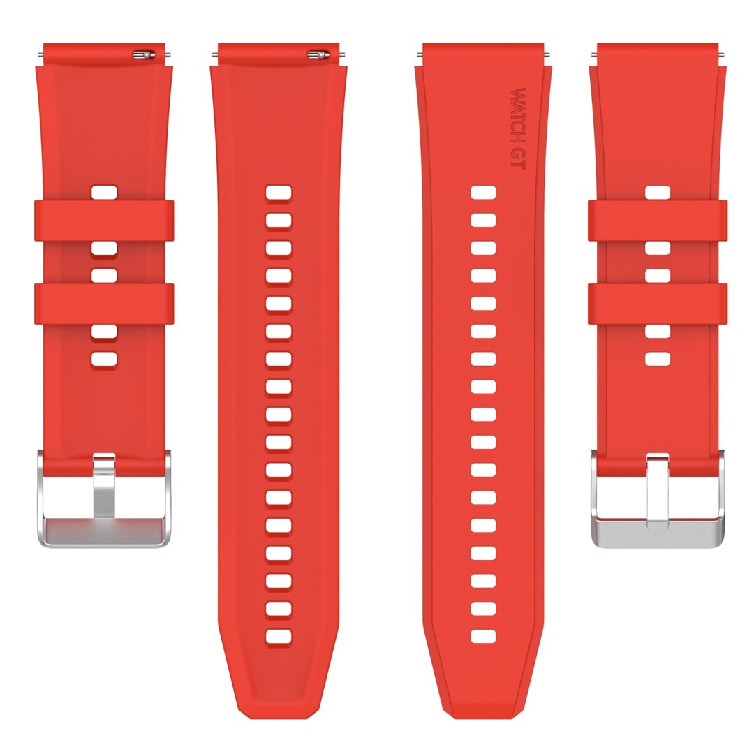 Siliconen sportband - Rood - Samsung Galaxy Watch 3 - 45mm