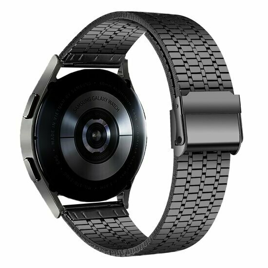 Garmin Vivoactive 4 / 4L - Stalen bandje - Zwart