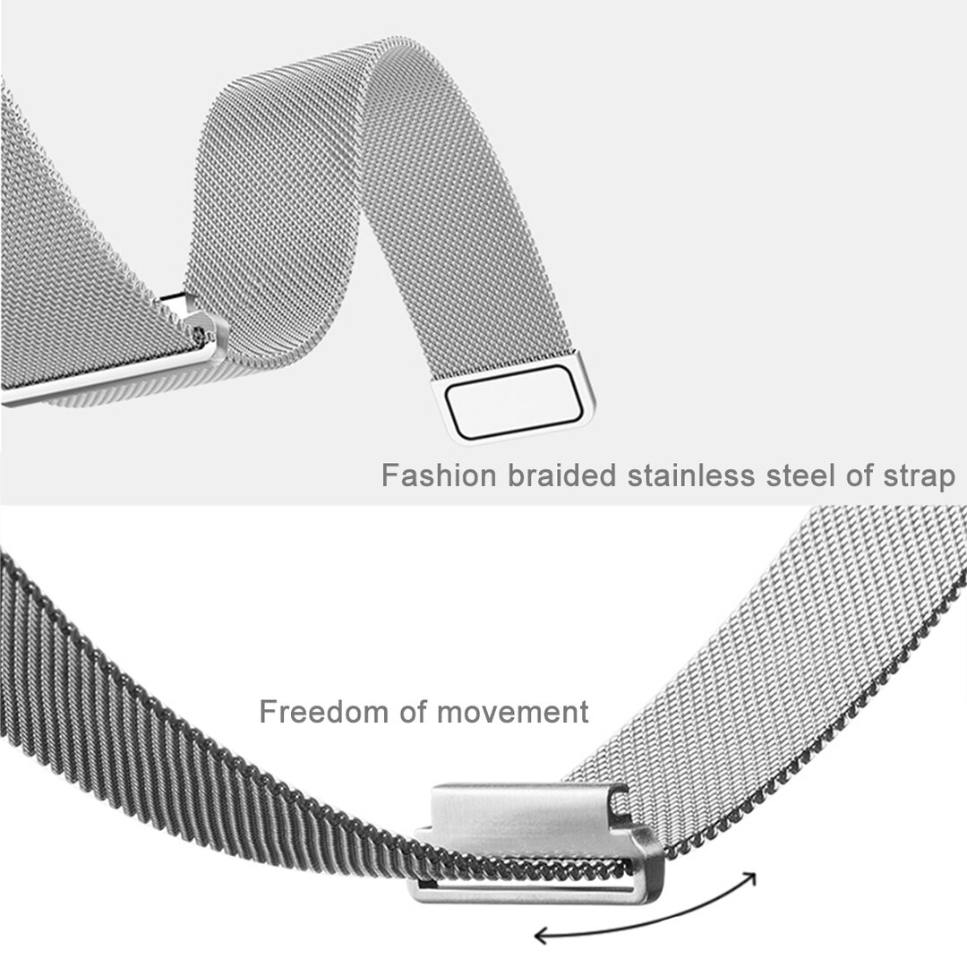 Milanese FitBit Blaze horloge band alleen voor Fitbit Blaze - Ros&eacute; goud