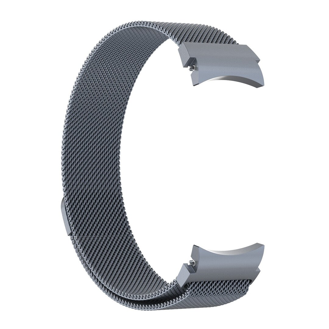 Milanese bandje (ronde connector) - Space Grey - Samsung Galaxy Watch 5 (Pro) - 40mm / 44mm / 45mm