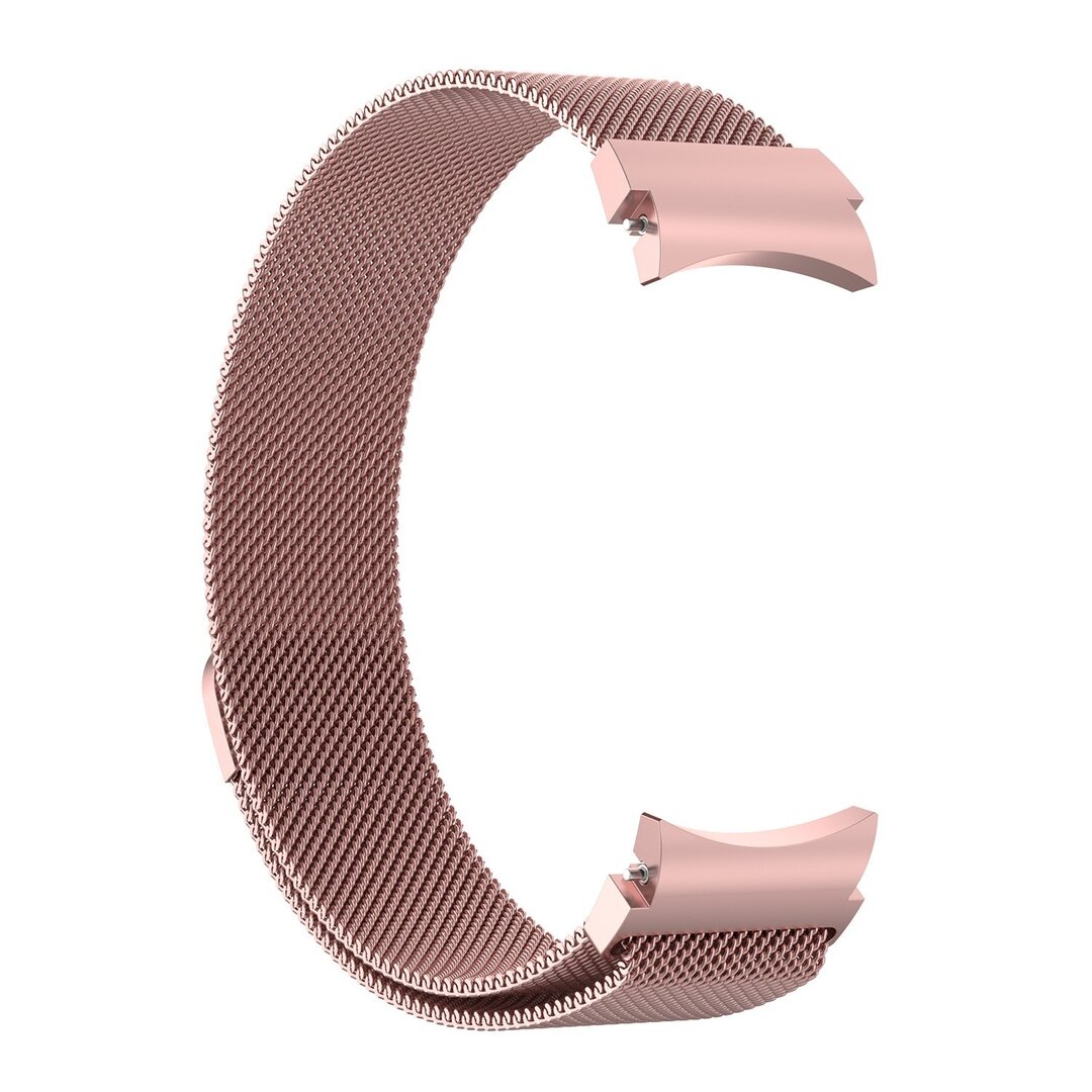 Milanese bandje (ronde connector) - Ros&eacute; goud - Samsung Galaxy Watch 5 (Pro) - 40mm / 44mm / 45mm