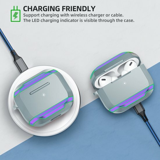 AirPods 3 hoesje - TPU - Anti fall series - Zwart