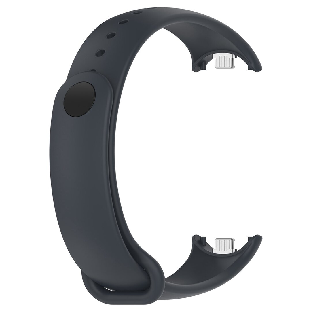 Siliconen bandje - Donkergrijs - Xiaomi Smart Band 8 / 9 / 10