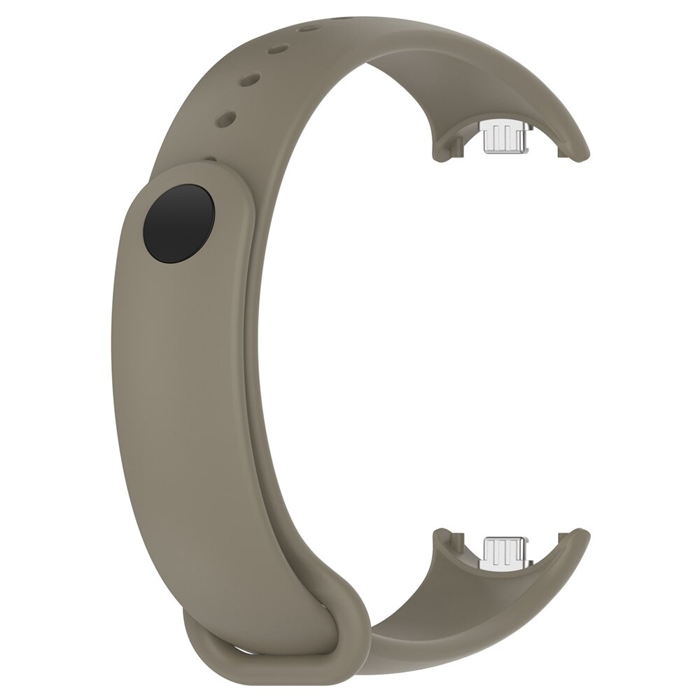 Siliconen bandje - Grijsbruin - Xiaomi Smart Band 8 / 9 / 10