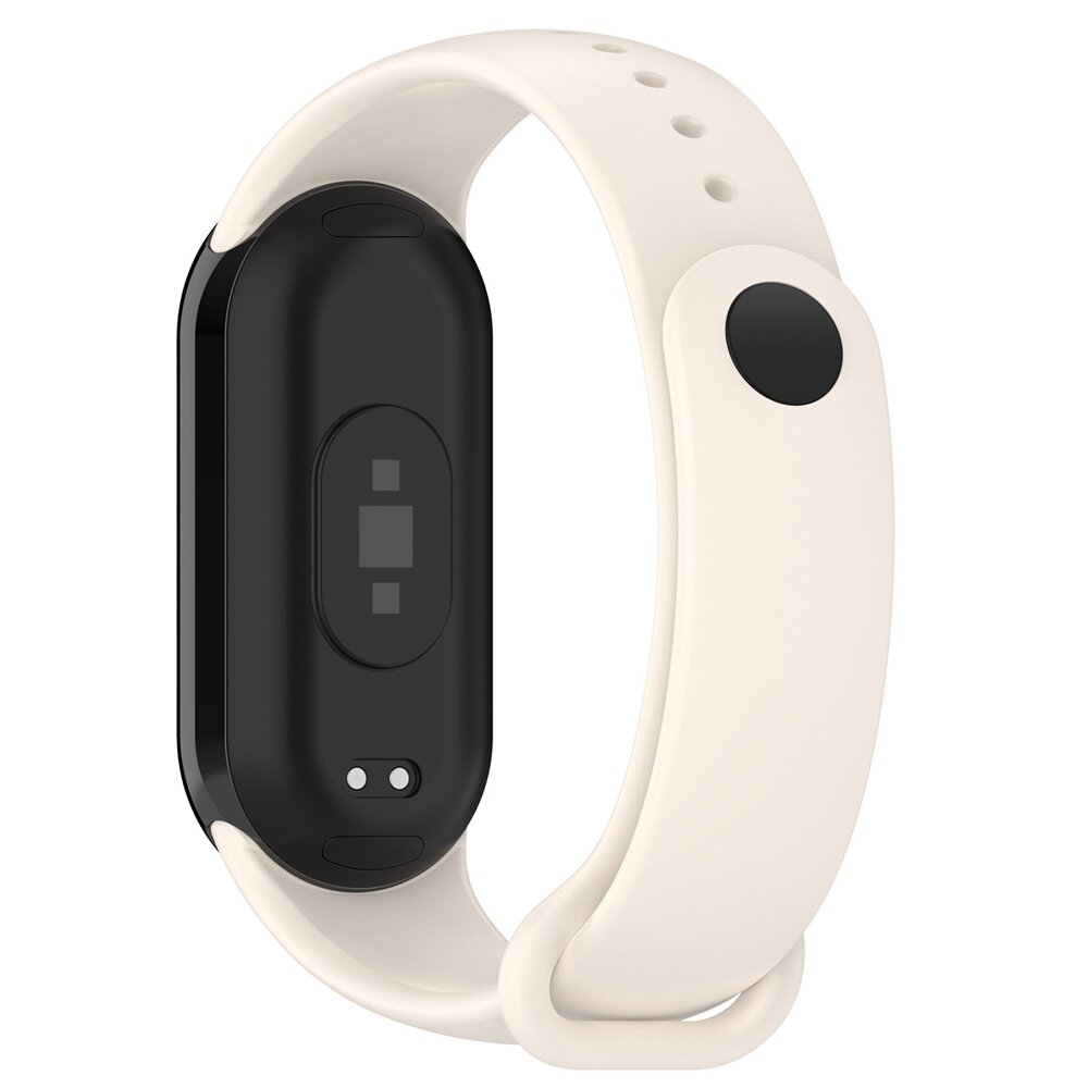 Siliconen bandje - Beige - Xiaomi Smart Band 8 / 9 / 10